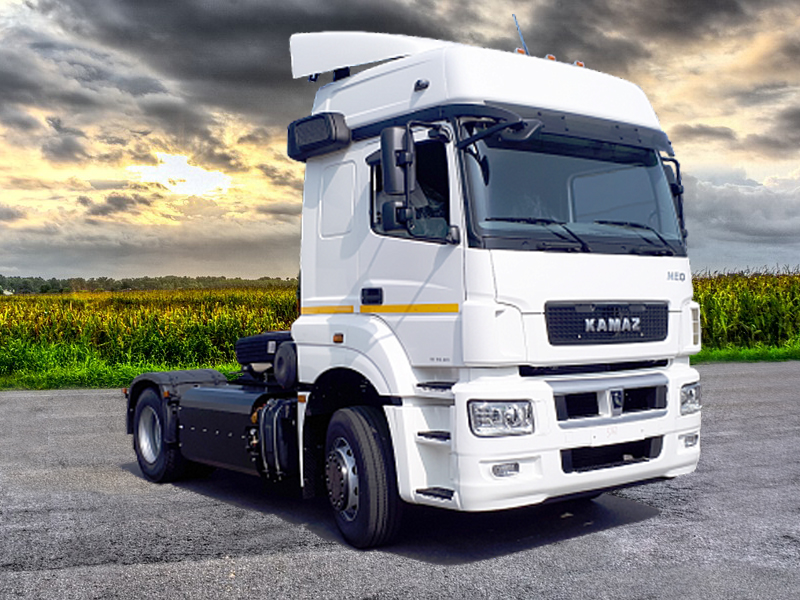 КАМАЗ-5490 на сжиженном природном газе (СПГ) с двумя криобаками
