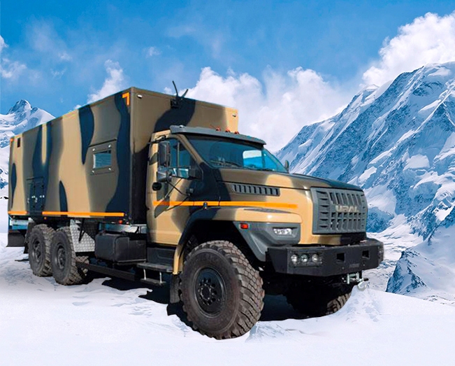 Теплый многофункциональный автодом на базе УРАЛ НЕКСТ