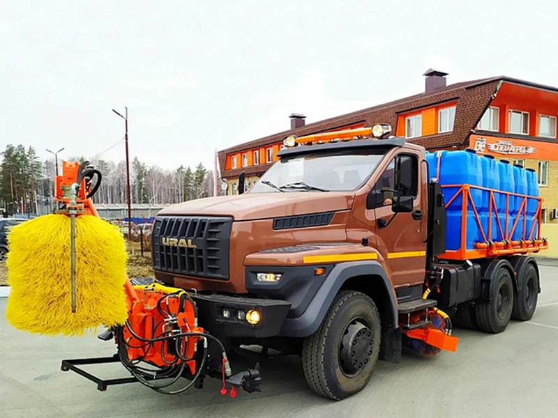 УралАЗ разработал новый модернизированный автомобиль ВМКД 7963 VN на базе Урал Next 6х4